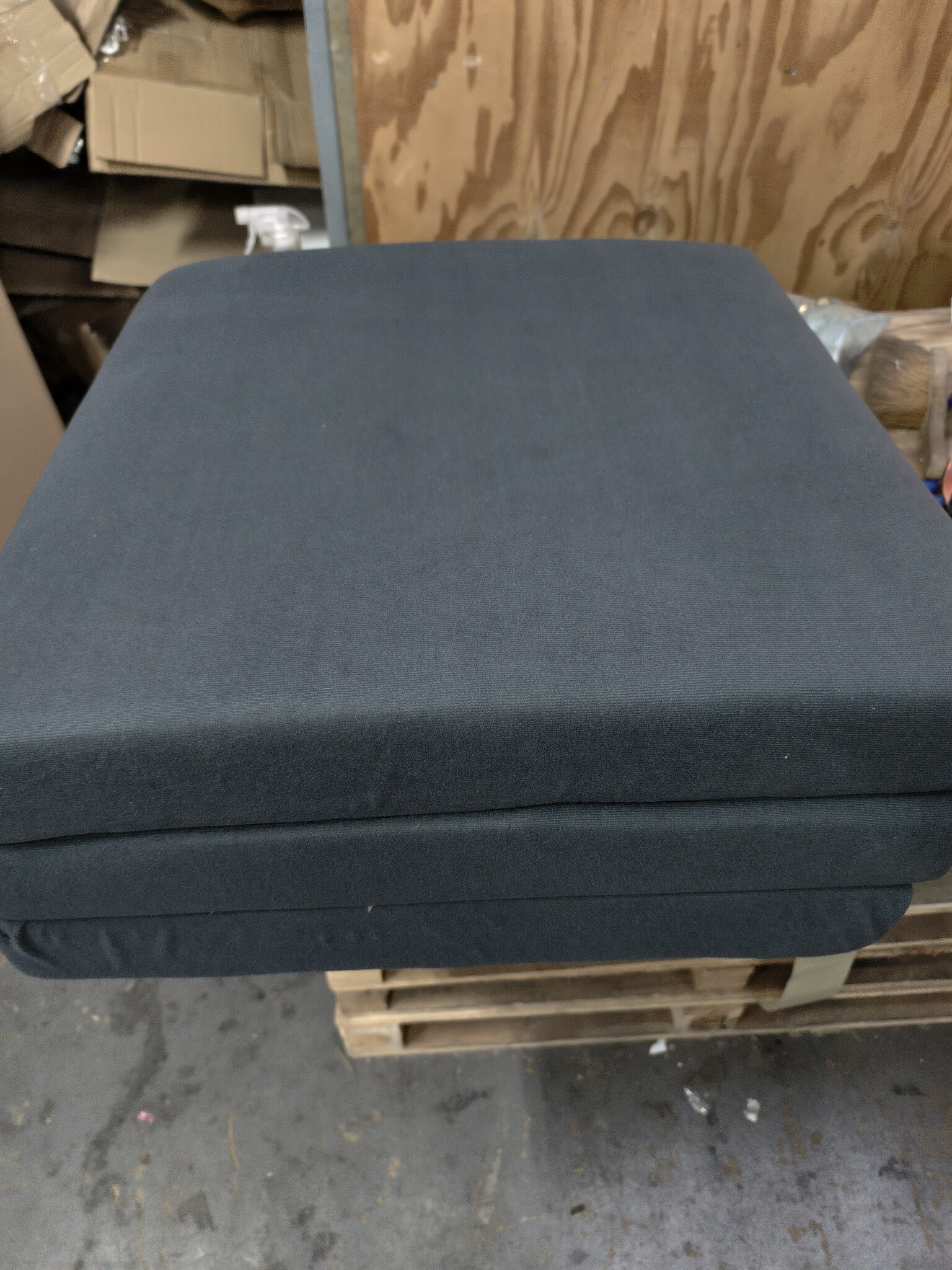 Logeermatras Grijs Opvouwbaar 195x65x10cm - Nu 55% Korting!