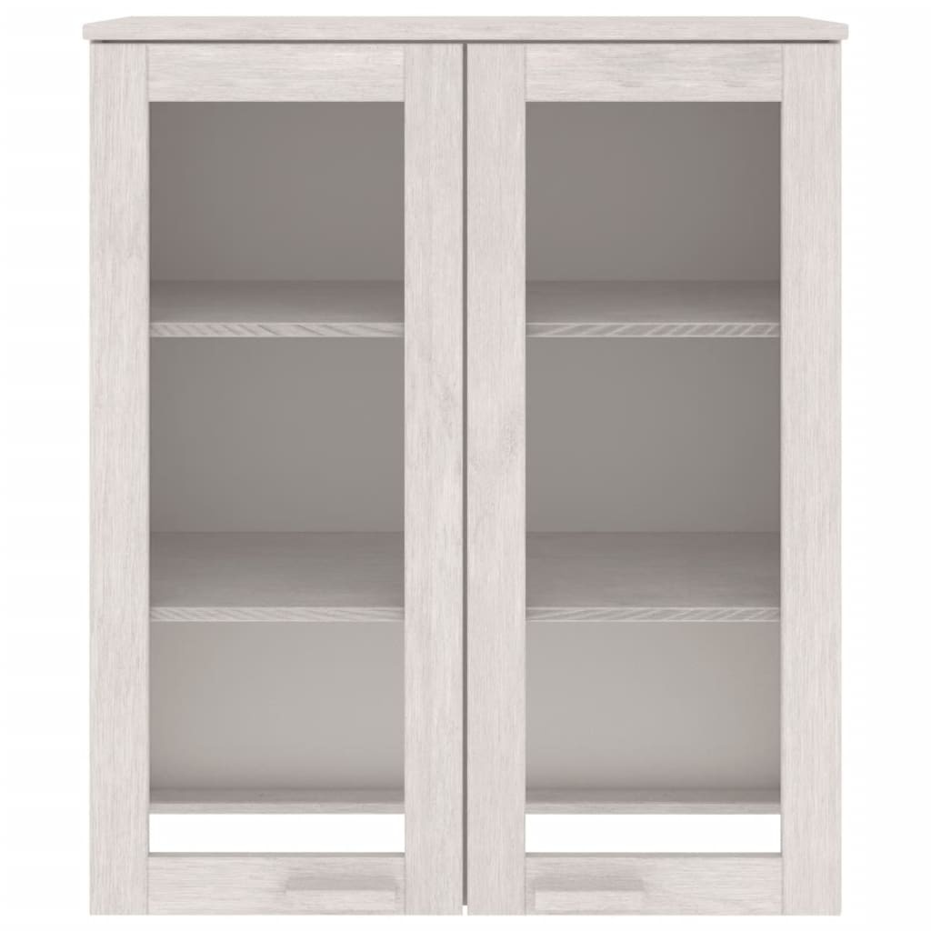 vidaXL Opzetkast HAMAR Grenenhout Wit - 40% Korting! Direct Leverbaar!