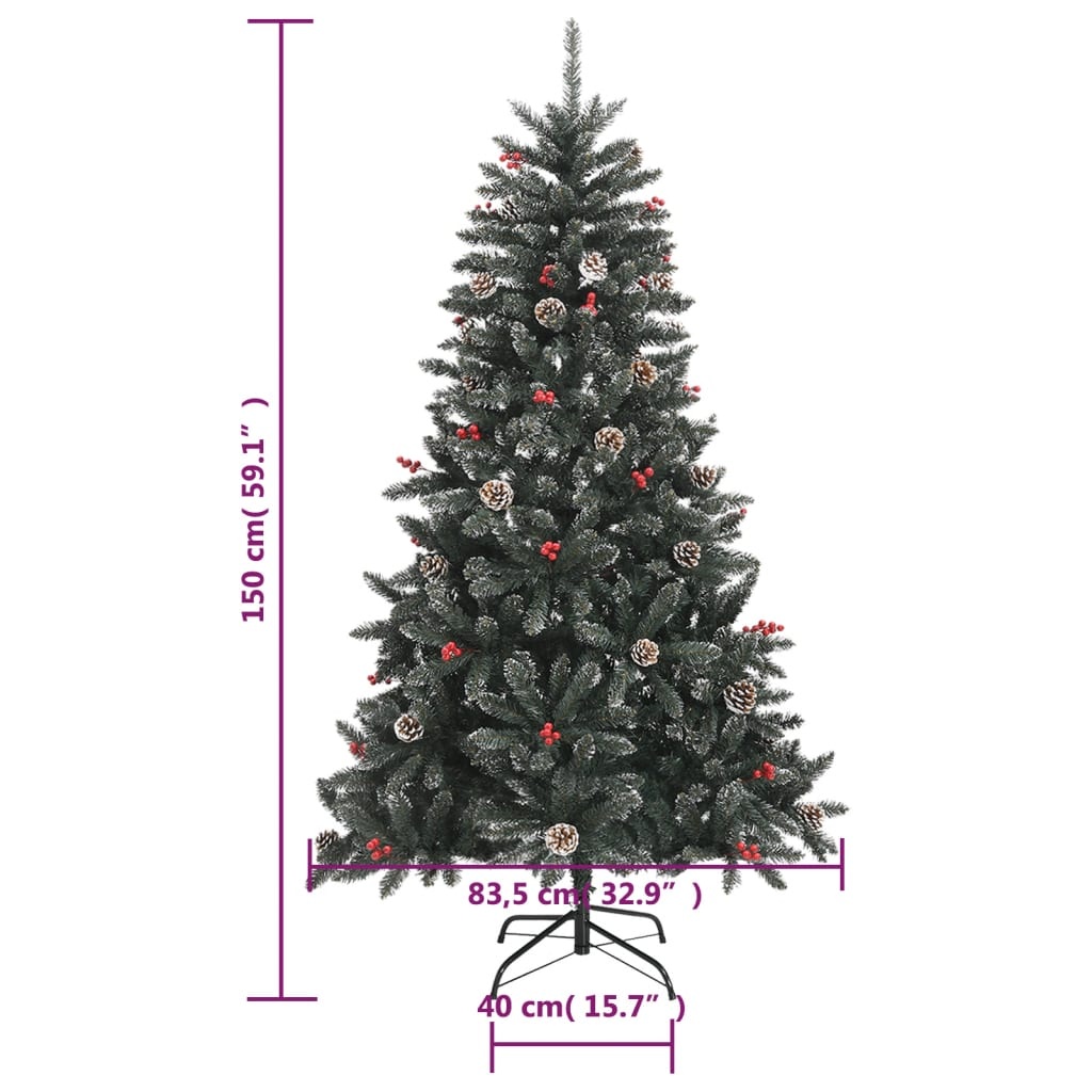 VidaXL Kunstkerstboom 150cm Groen - 40% Korting! Perfecte Staat!