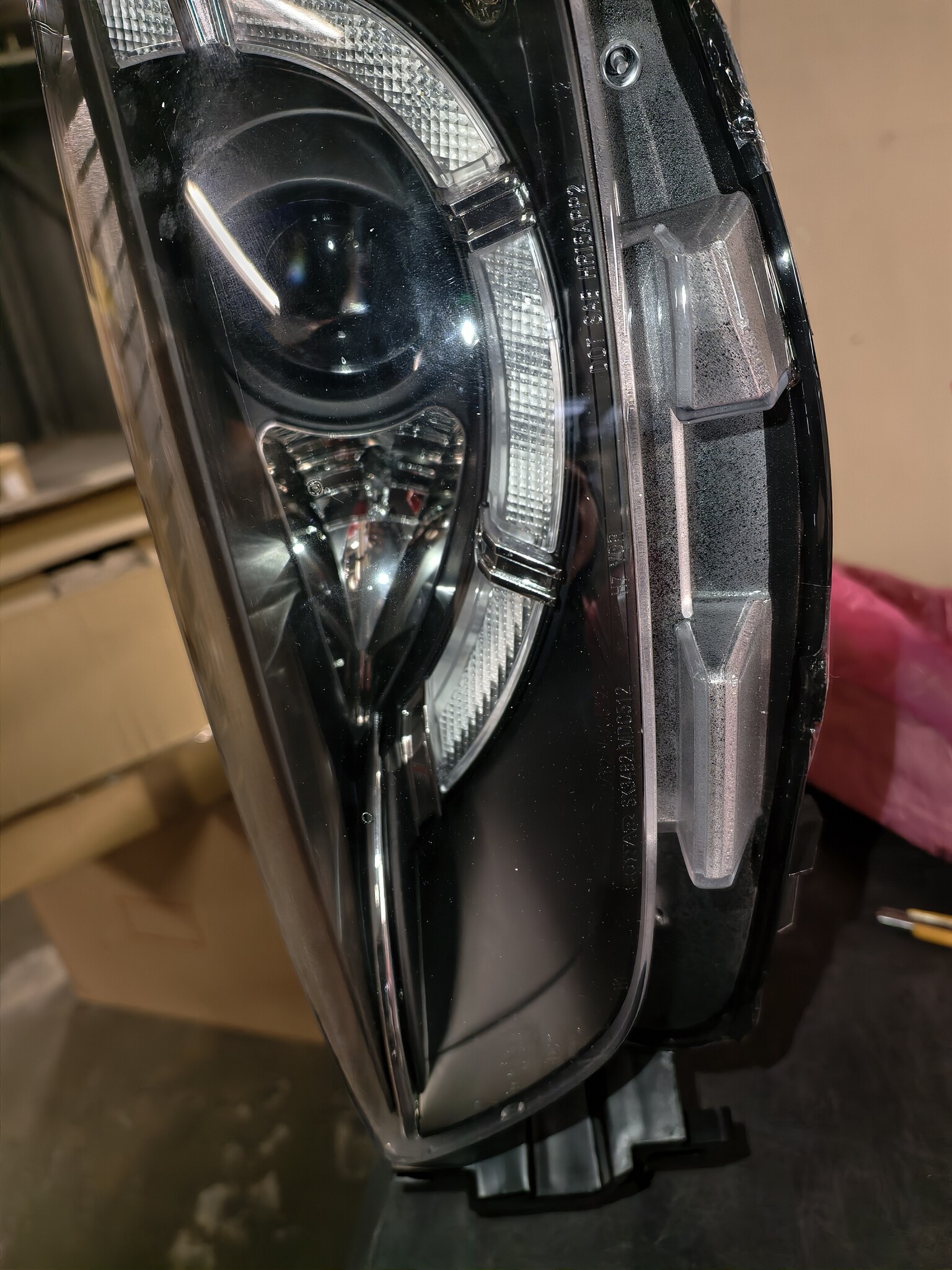 Koplampen MAZDA CX5 11-15 Zwart TRUE DRL - 55% Korting!