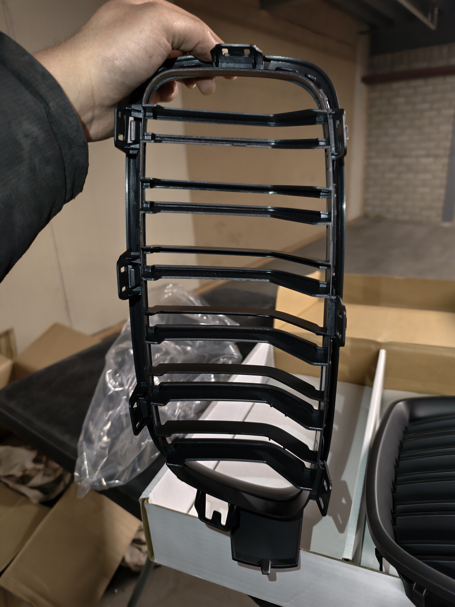 BMW F30/F31 M3 LOOK Grill - Mat Zwart - 50% Korting!