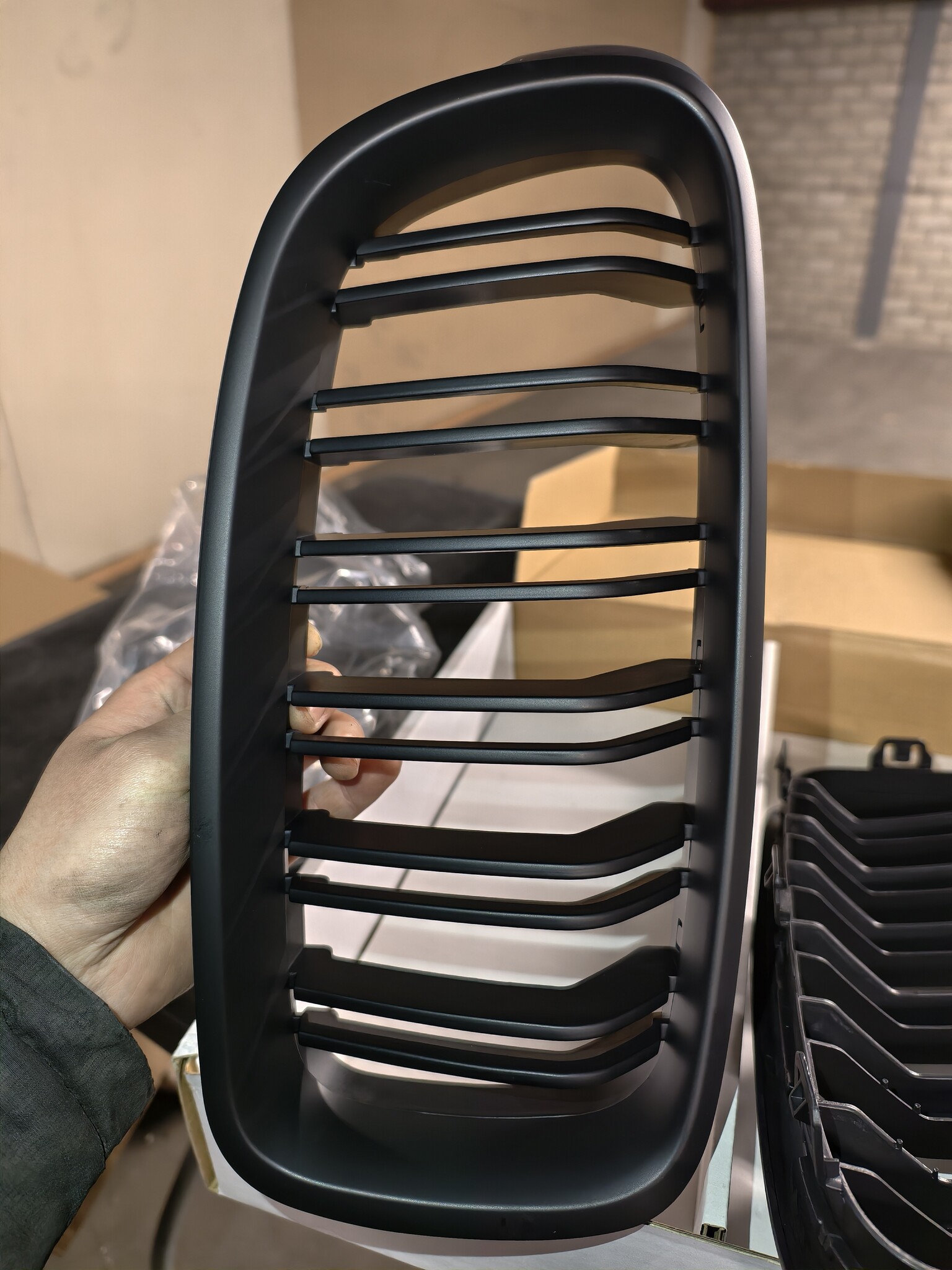 BMW F30/F31 M3 LOOK Grill - Mat Zwart - 50% Korting!