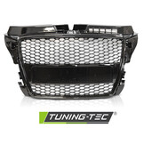 AUDI A3 (8P) Sport Grill - Glanzend Zwart | 55% Korting!
