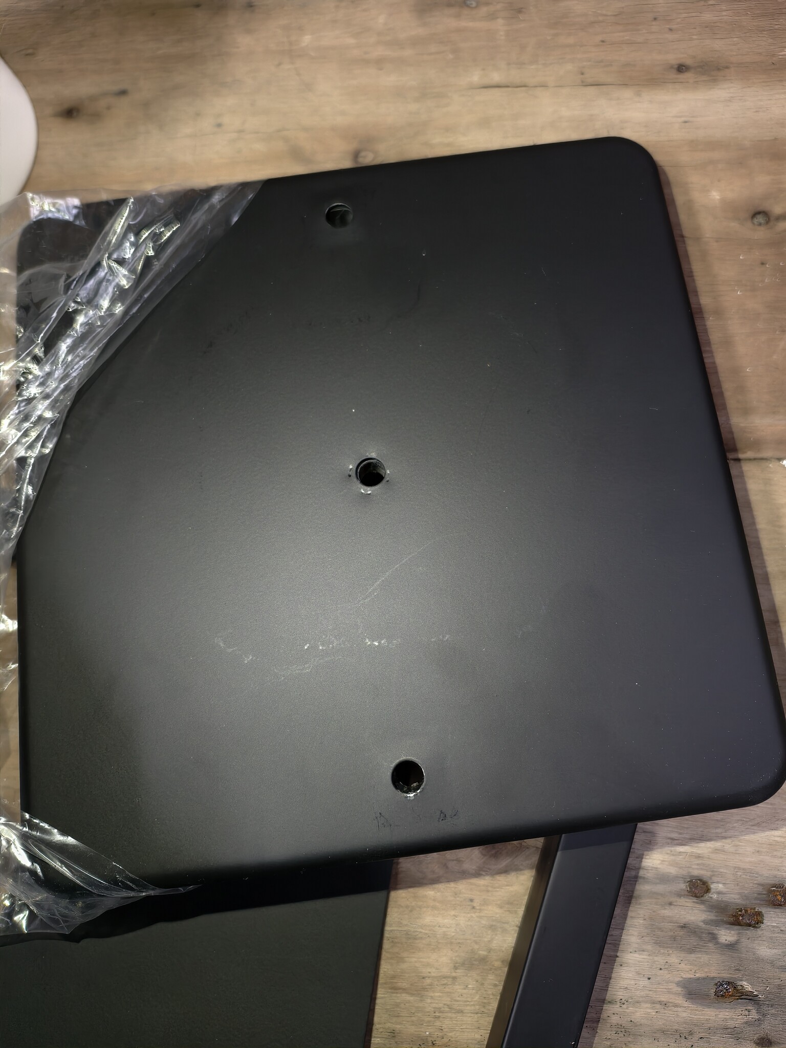 Staande WC Rolhouder met Borstel (80cm) - Zwart - 40% Korting!