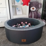 Ballenbak 90cm met 200 Ballen | Stevig & Wasbaar | 55% Korting!