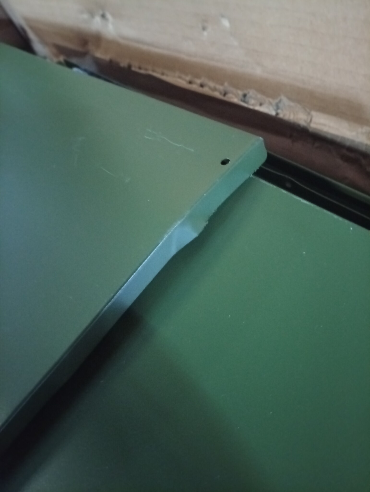 VidaXL Nachtkastjes Staal Olijfgroen (2 st.) - 60% Korting! Lichte Schade