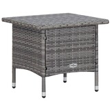 vidaXL Loungeset Poly Rattan Grijs - 68% KORTING! Unieke Kans!
