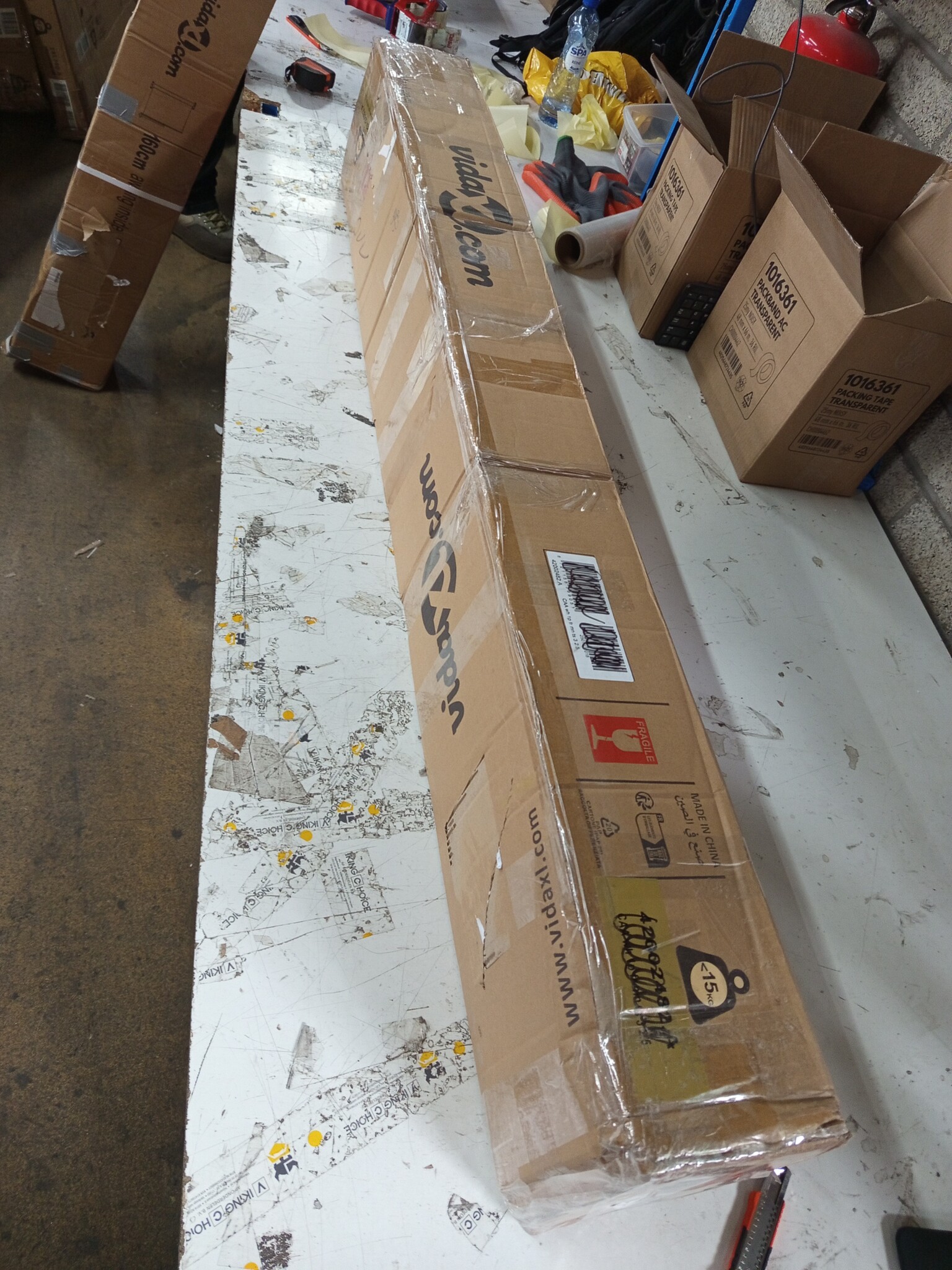 Markies Wit 3x2.5m Metaal - 66% Korting! Retourproduct met Lichte Schade