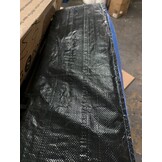 Retourtje: Blauwe Trampoline Rand 180x270cm - 12mm Dikte - 73% Korting!