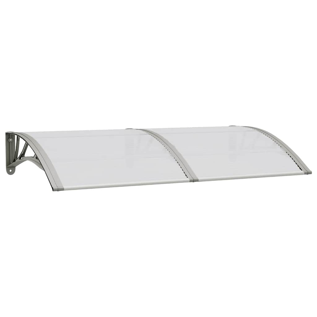 Deurluifel Polycarbonaat Grijs 150x75 cm - 35% Korting!