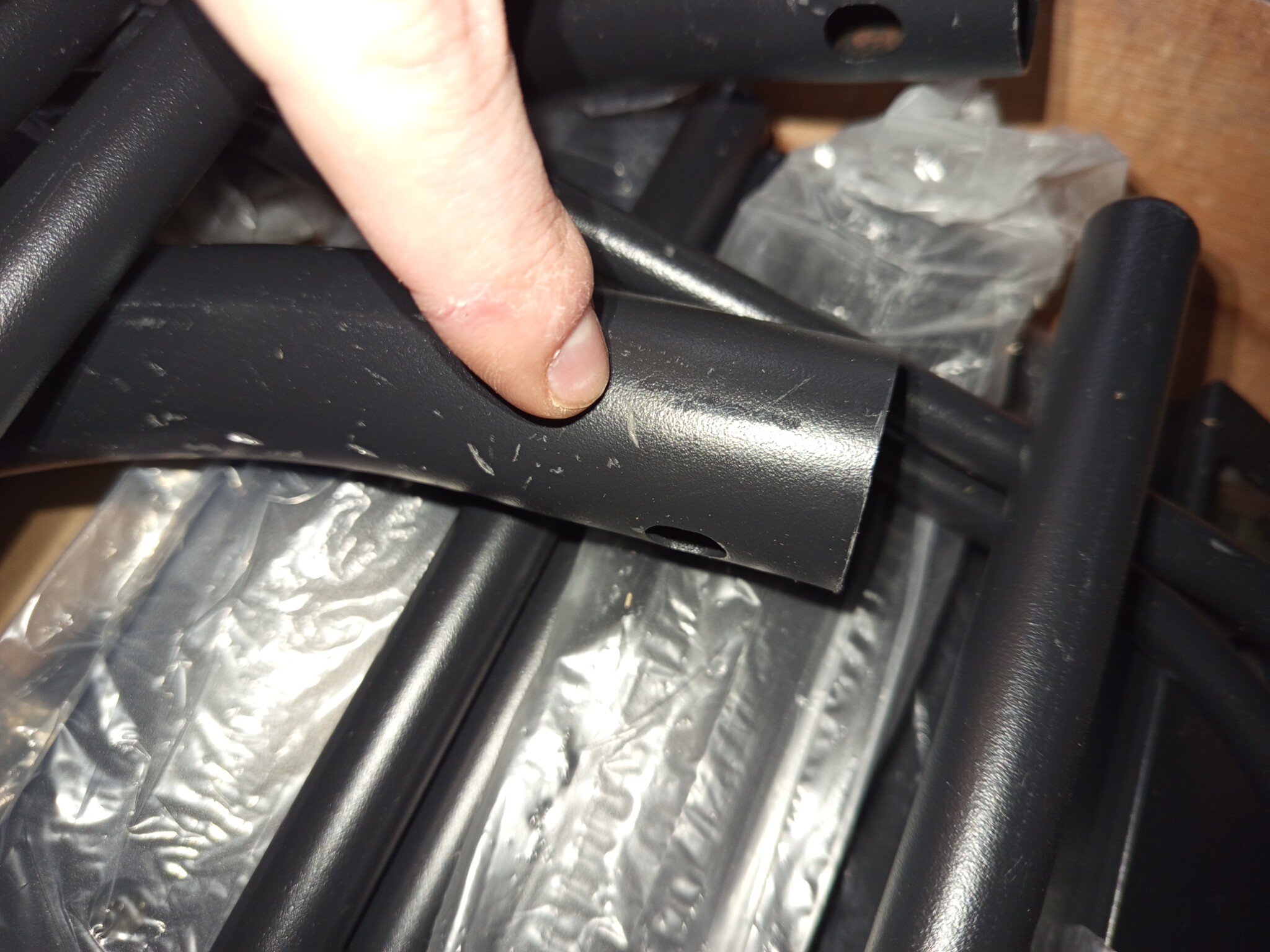 vidaXL Zwart Metalen Bedframe 90x190 cm | -55% Korting | Lichte Krasjes