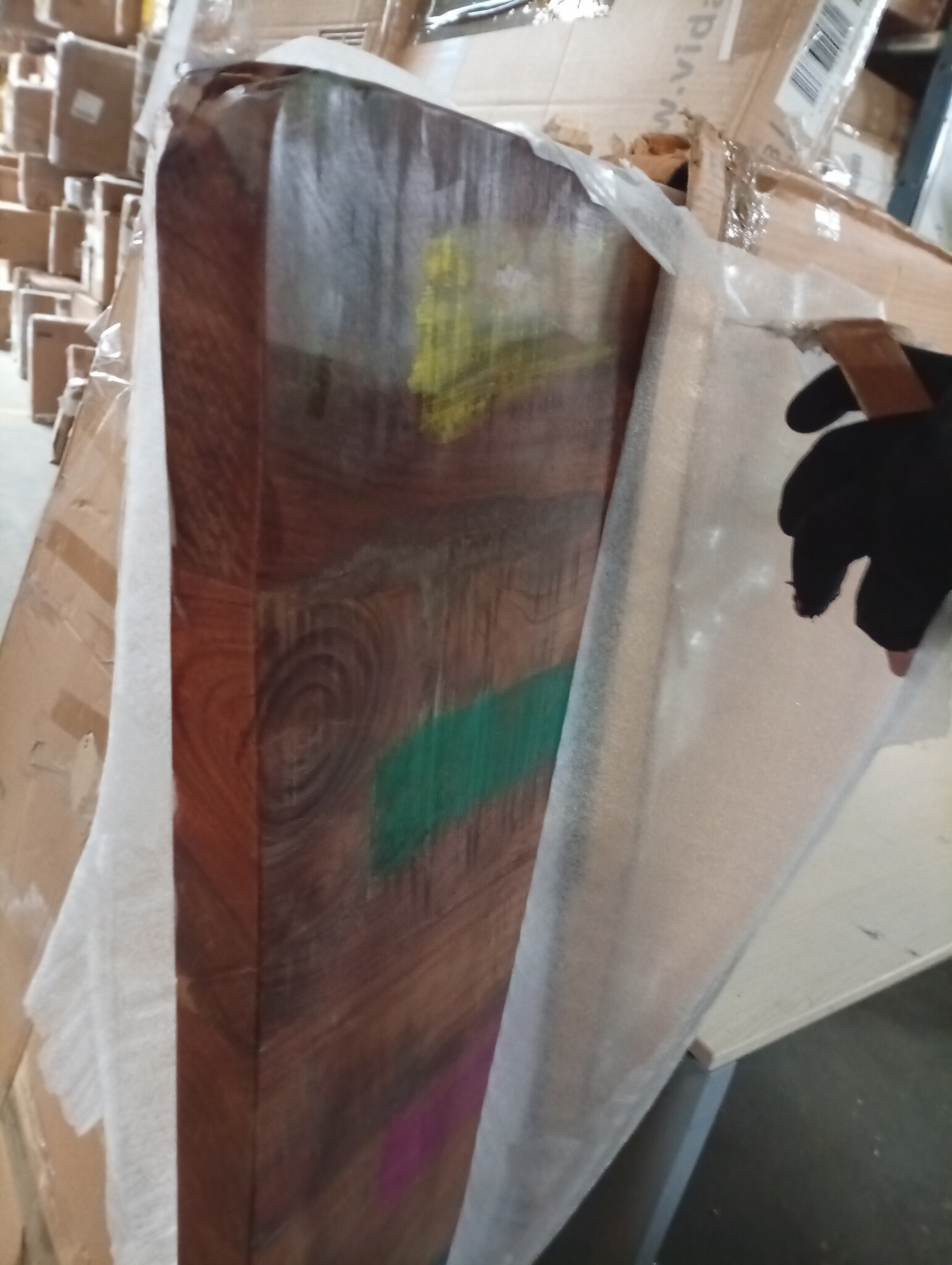 vidaXL Tafelblad Gerecycled Hout 120x60cm - 60% Korting!