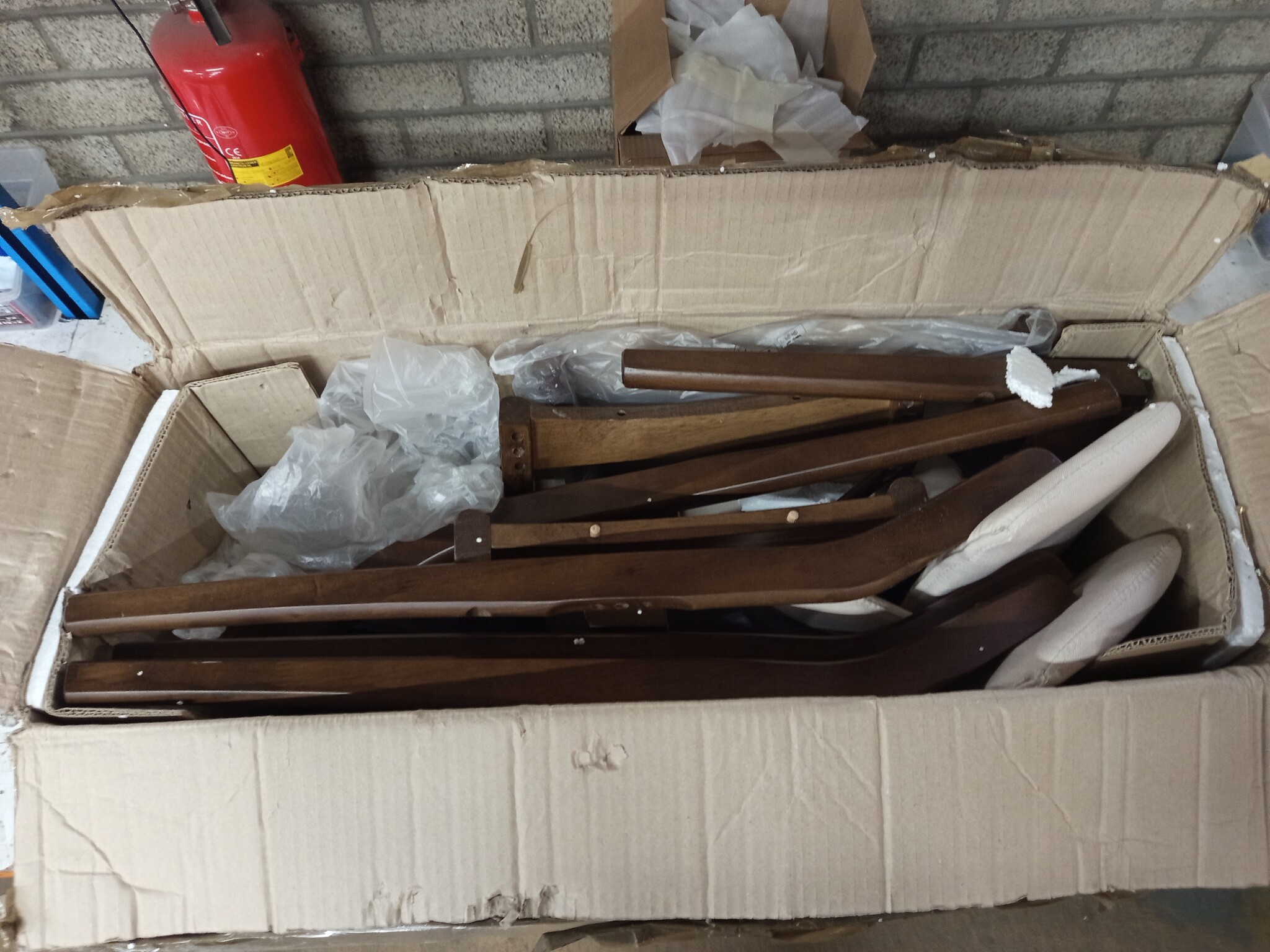 vidaXL Eetkamerstoelen (2x) Massief Hout - 55% Korting! Bruin