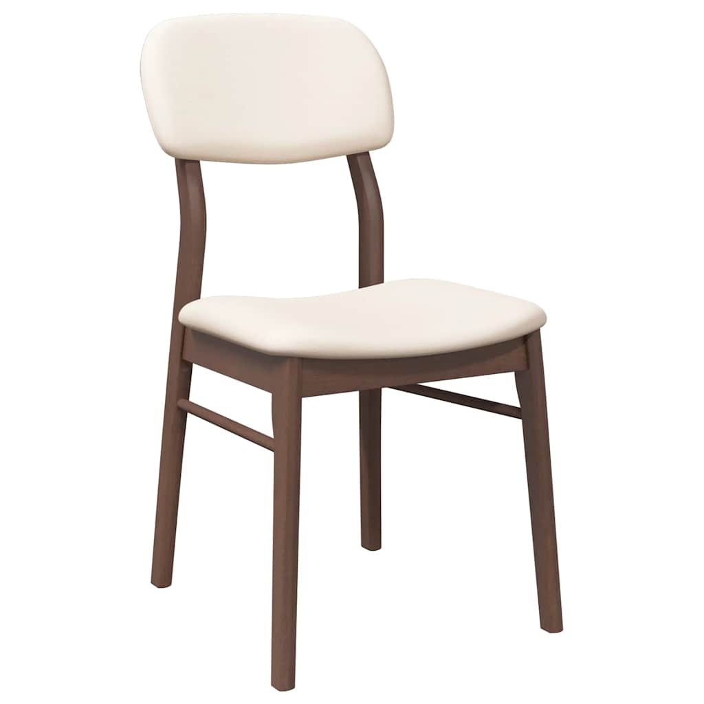 vidaXL Eetkamerstoelen (2x) Massief Hout - 55% Korting! Bruin