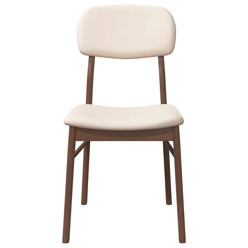 vidaXL Eetkamerstoelen (2x) Massief Hout - 55% Korting! Bruin