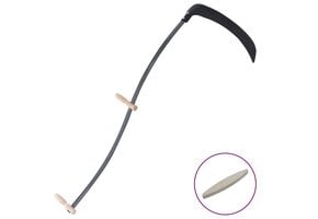 VidaXL Zeis met Slijpsteen 145cm - 60% Korting! (Lichte Roest)