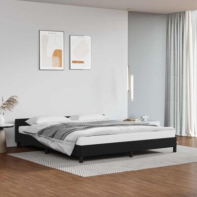 VidaXL Bedframe Zwart 180x200cm - 55% Korting! Slechts 1 Stuks!