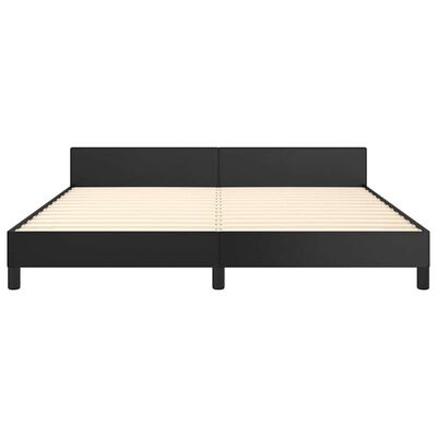 VidaXL Bedframe Zwart 180x200cm - 55% Korting! Slechts 1 Stuks!