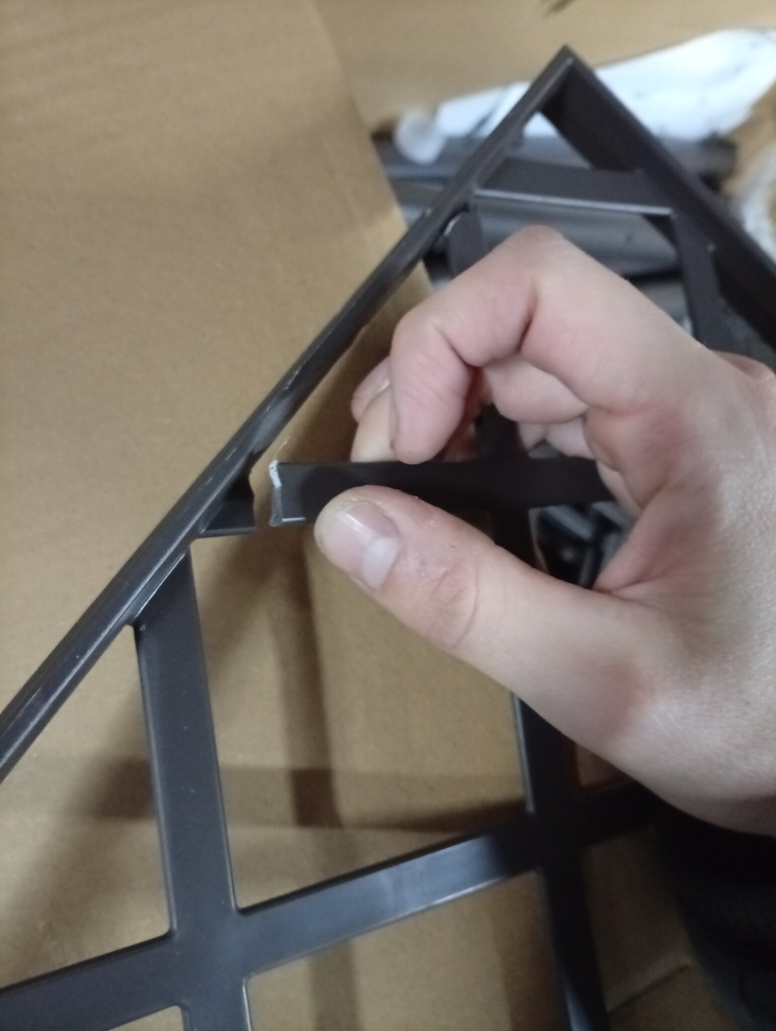 VidaXL Plantenbak Latwerk 120x120x121,5 cm Bruin - 60% Korting!