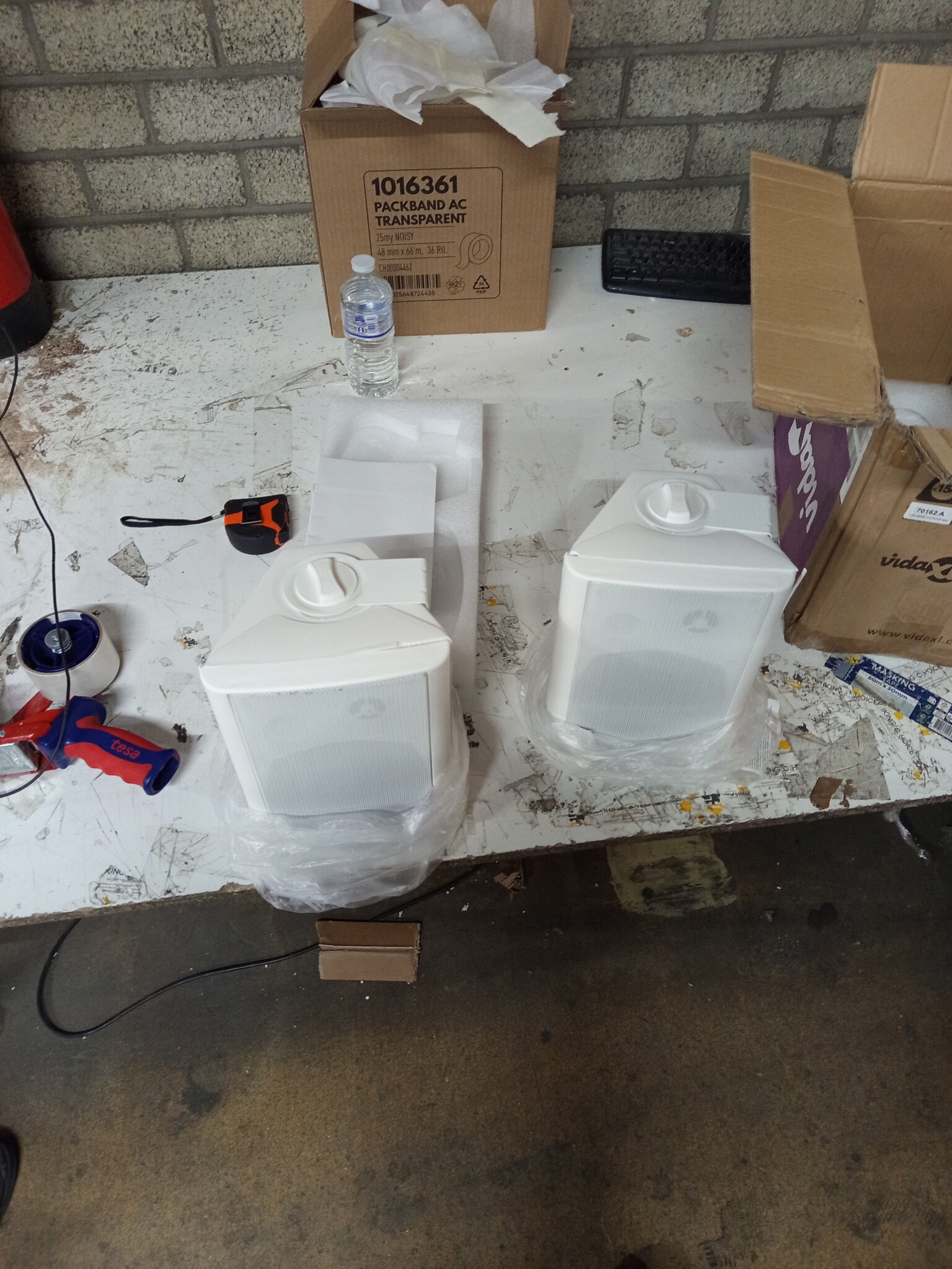 VidaXL Stereoluidsprekers 100W Wit - 60% Korting! (Laatste stuks!)