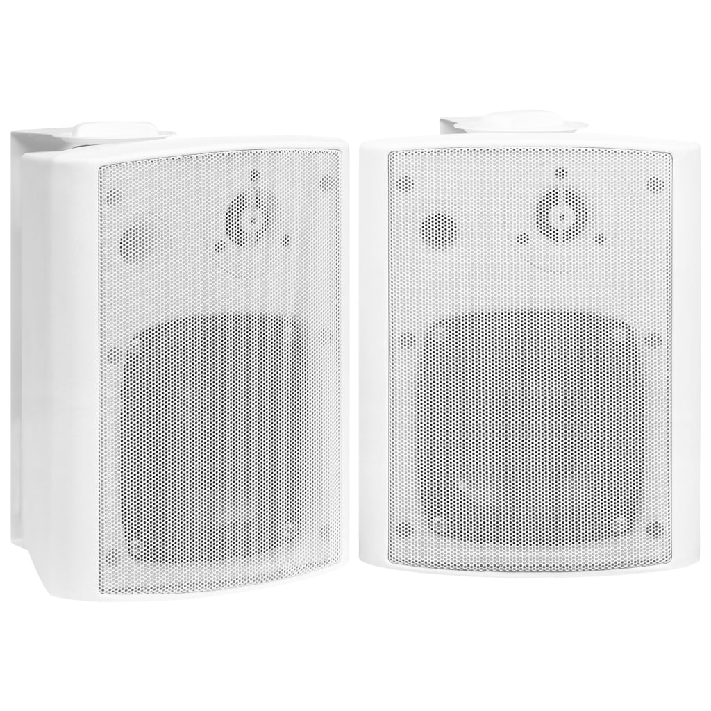 VidaXL Stereoluidsprekers 100W Wit - 60% Korting! (Laatste stuks!)