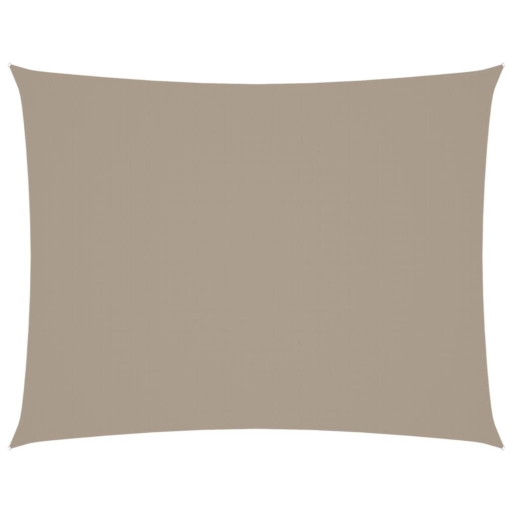 VidaXL Zonnescherm Taupe 3x4.5m - 40% Korting!