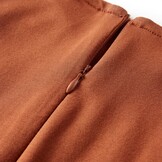 Kinderjurk Cognac | 128 | Paardenprint | Lange Mouwen | -40% Korting!