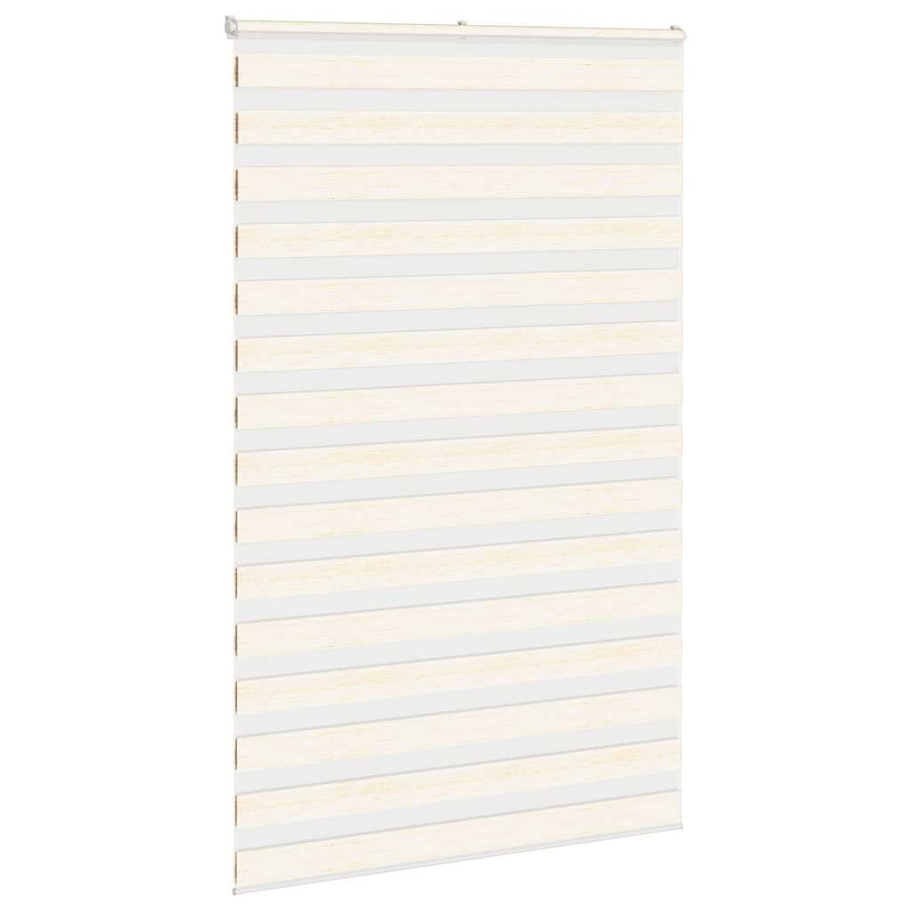 vidaXL Zebra rolgordijn Marmerbeige 140x230cm - Nu met 35% Korting!