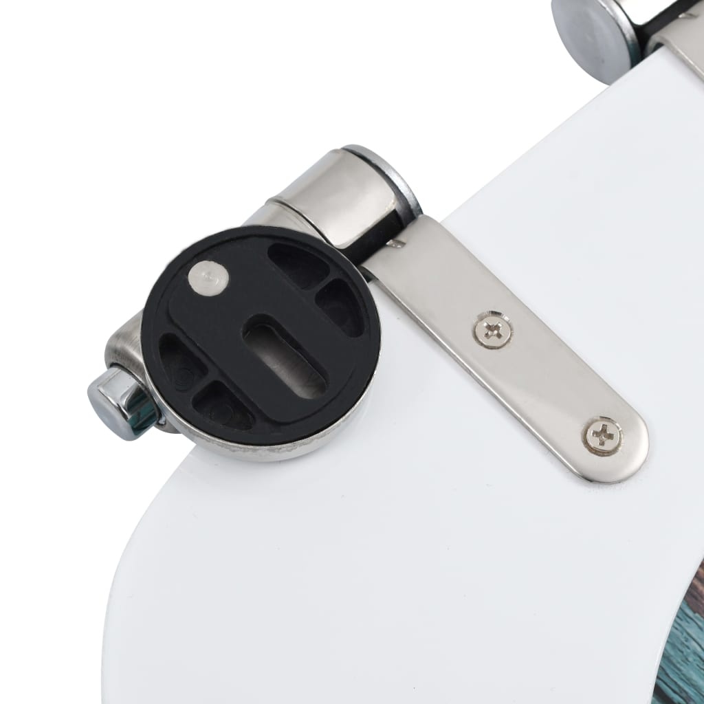 vidaXL Toiletbril Oud Hout MDF met Soft-Close - 40% Korting!