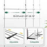 Hershii 4-laags Opbergrek Boven Toilet - Ruimtebespaarder (40% Korting!)