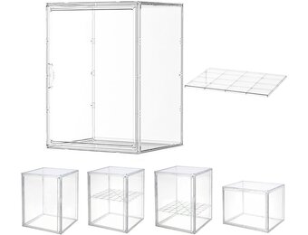 Acryl Vitrinekast met Deur - Verzamelingen Presenteren | -40% Korting!