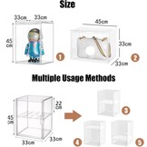 Acryl Vitrinekast met Deur - Verzamelingen Presenteren | -40% Korting!