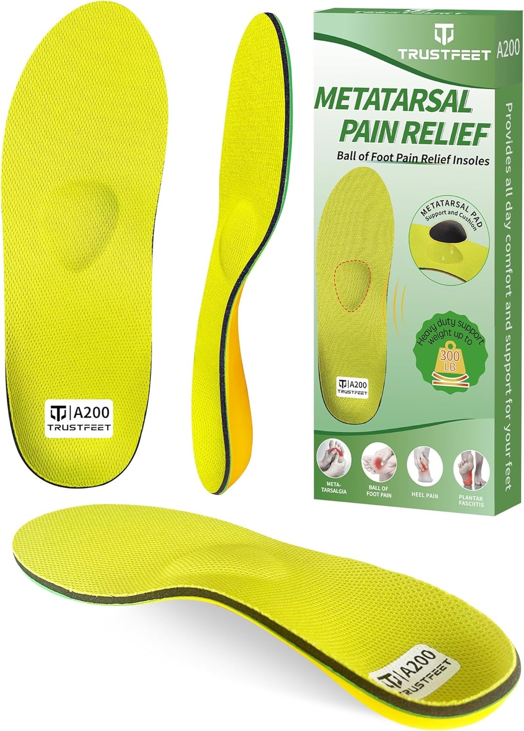 Orthopedische Inlegzolen - Groen, Maat G (44-44.5) - 35% Korting!