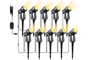 Svater 10x LED Tuinspots 32m Warm Wit 3000K IP65 | 40% Korting