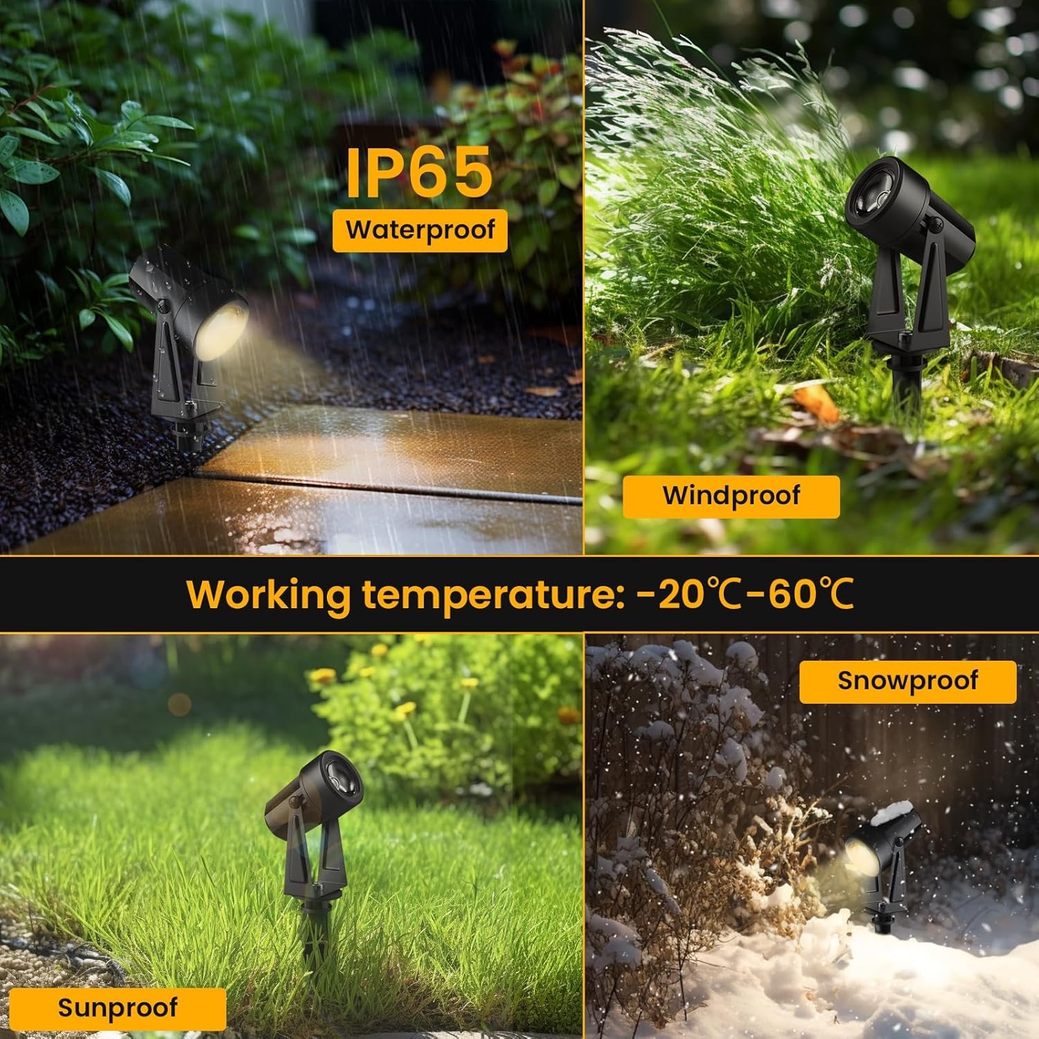 Svater 10x LED Tuinspots 32m Warm Wit 3000K IP65 | 40% Korting