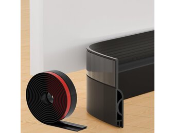 Ormein Tochtstopper Deurafdichting Zwart (2m) - 40% Korting!