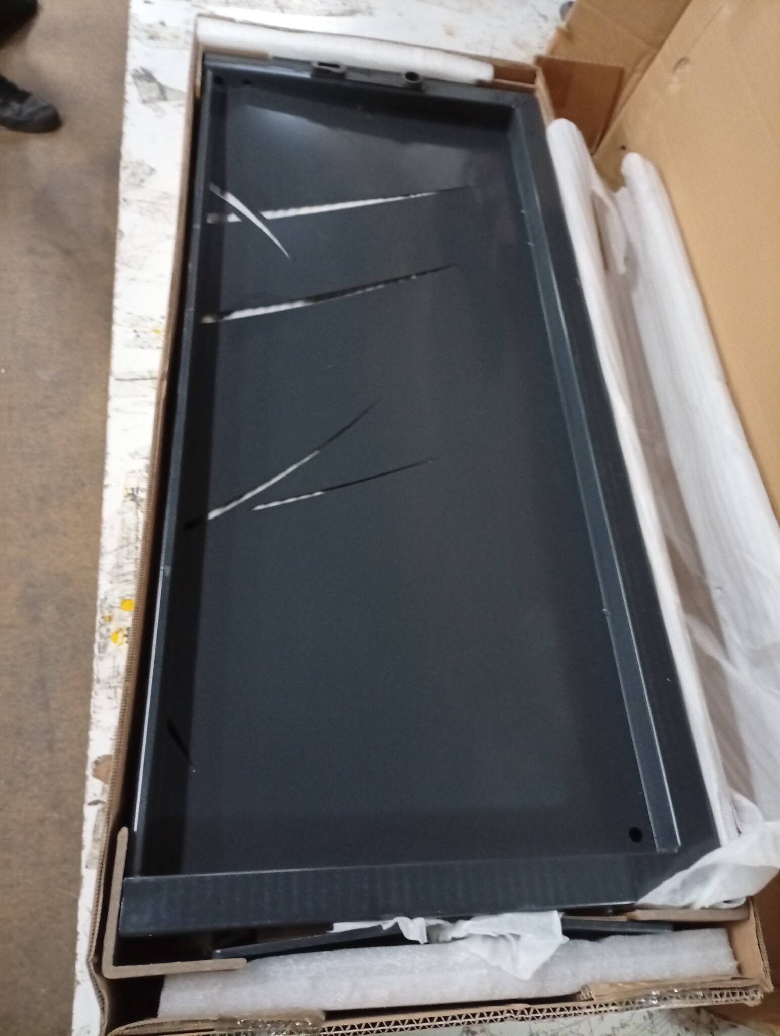 vidaXL Poort met grasontwerp 105x80cm Staal Antraciet | -55% Korting!