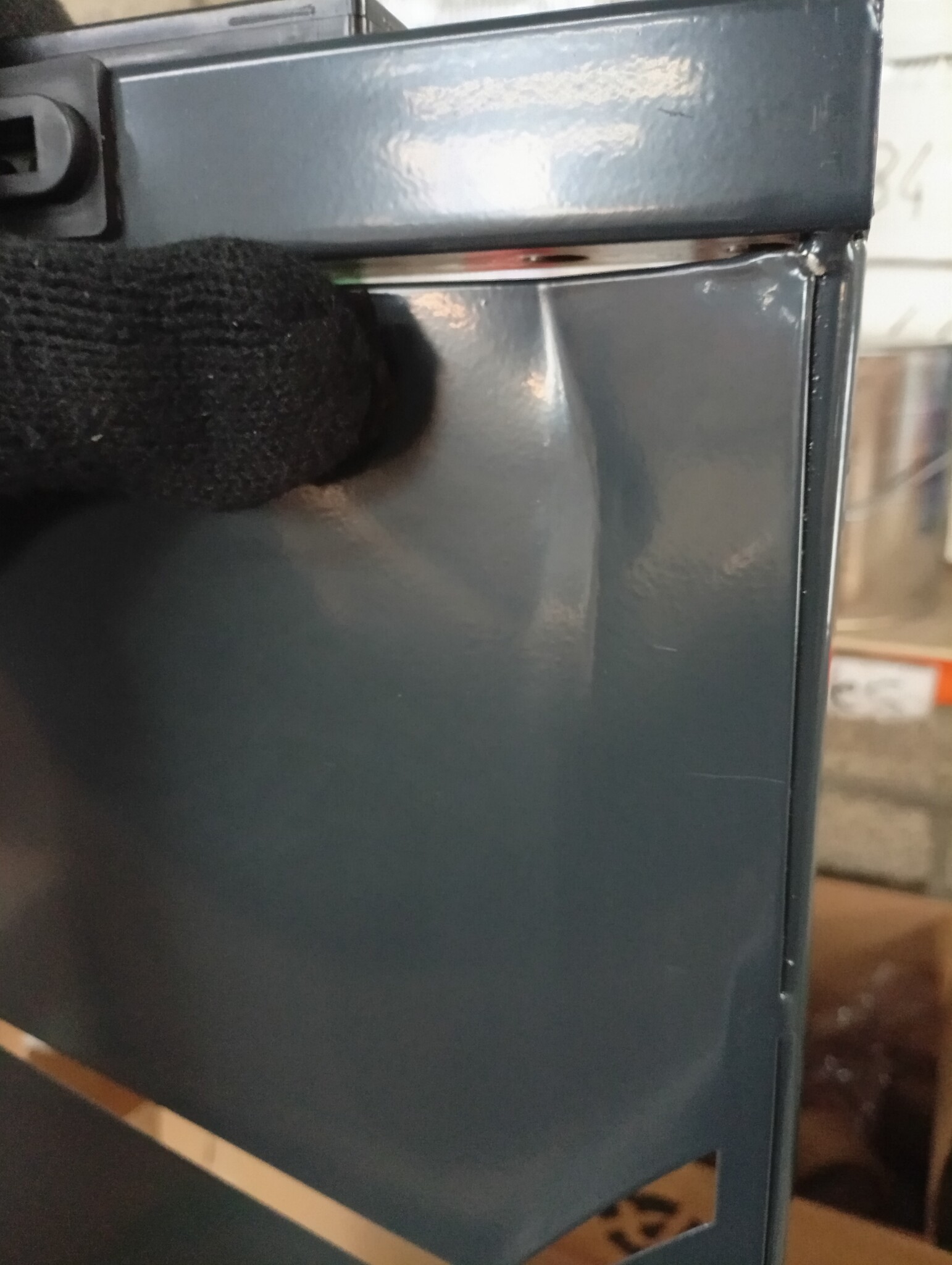 vidaXL Poort met grasontwerp 105x80cm Staal Antraciet | -55% Korting!