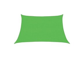 vidaXL Zonnezeil Lichtgroen 3/4x2m HDPE - 40% Korting!