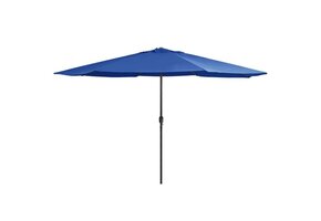 VidaXL Parasol 390cm Azuurblauw - 51% Korting!