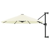 VidaXL Wandparasol 300cm Zandkleurig - 64% Korting!