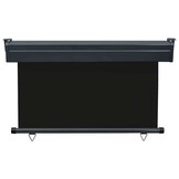 vidaXL Balkonscherm 125x250 cm Zwart - 62% Korting! ONGEBRUIKT!