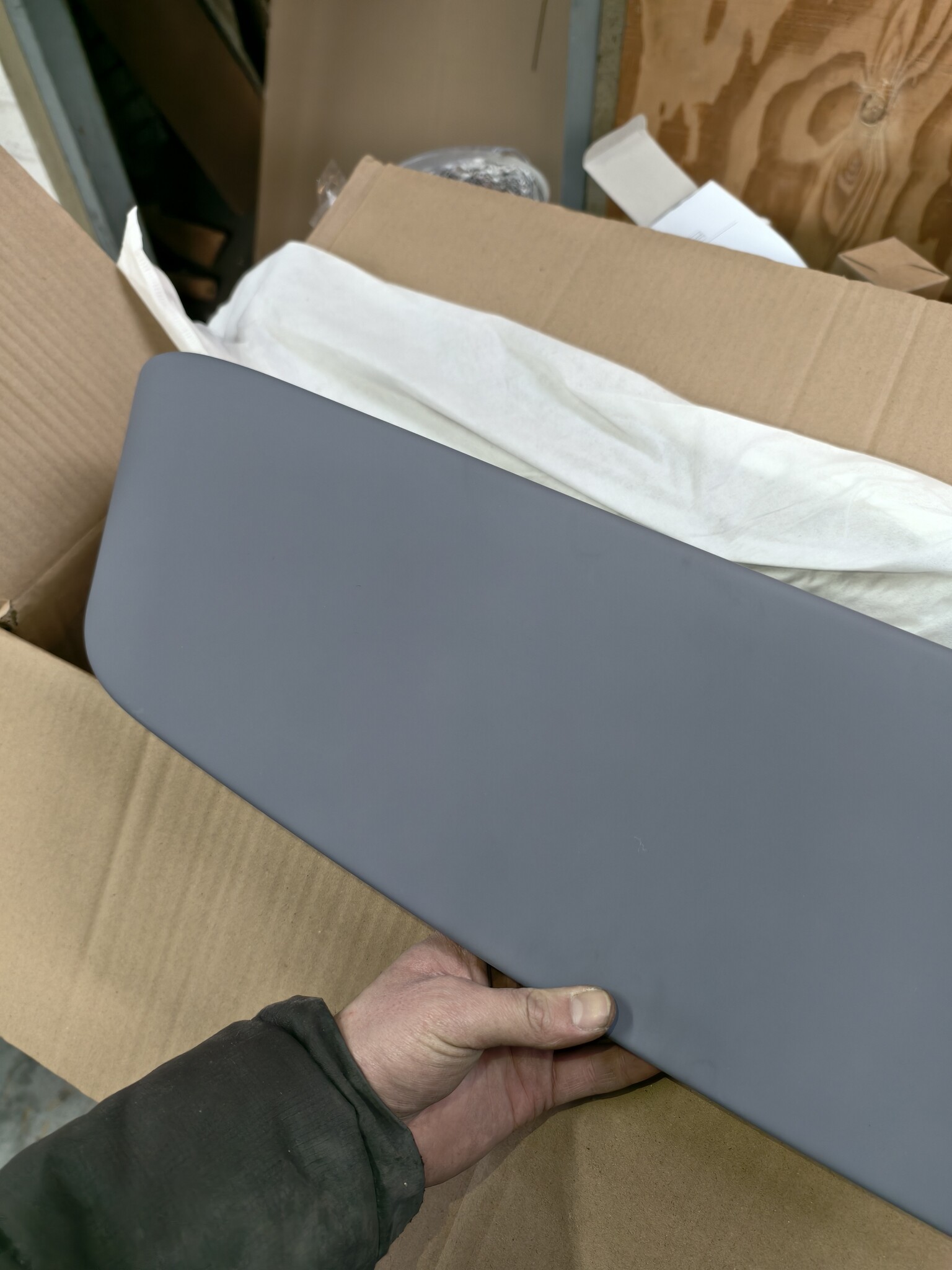 VW Bus T6/T6.1 Dakspoiler Sportoptiek - 40% Korting! (Nieuwstaat)