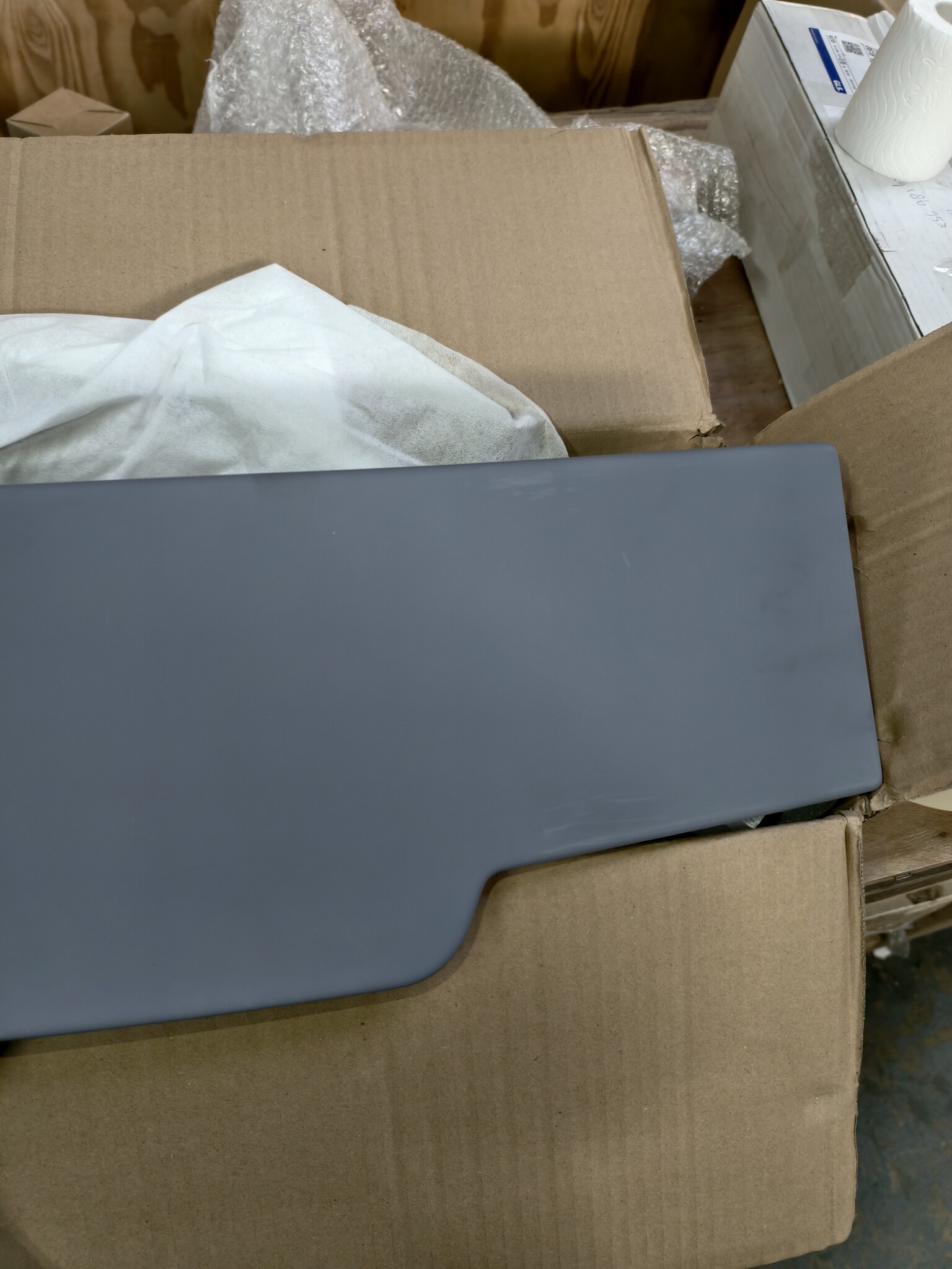 VW Bus T6/T6.1 Dakspoiler Sportoptiek - 40% Korting! (Nieuwstaat)