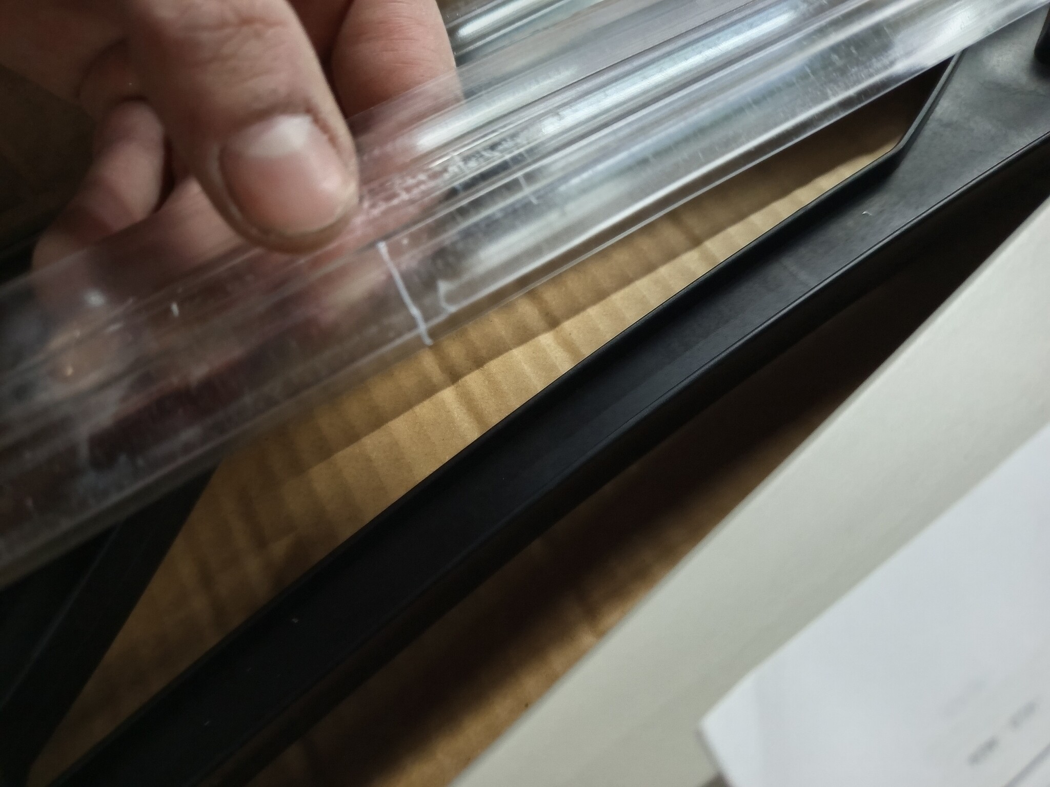 VidaXL Deurluifel 240x100 cm PC zwart - 55% Korting!