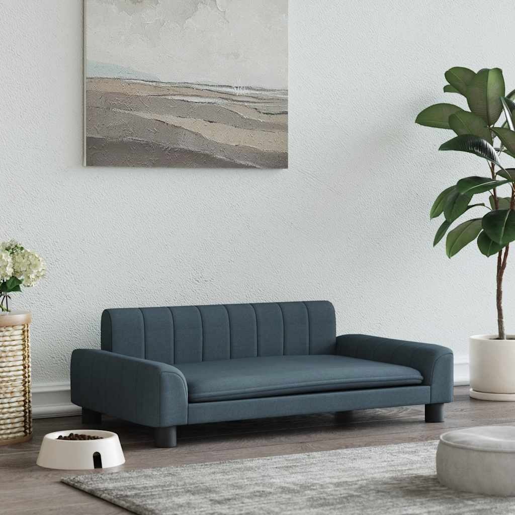 VidaXL Hondenmand 90x53x30cm - Donkergrijs - Nu met 40% korting!