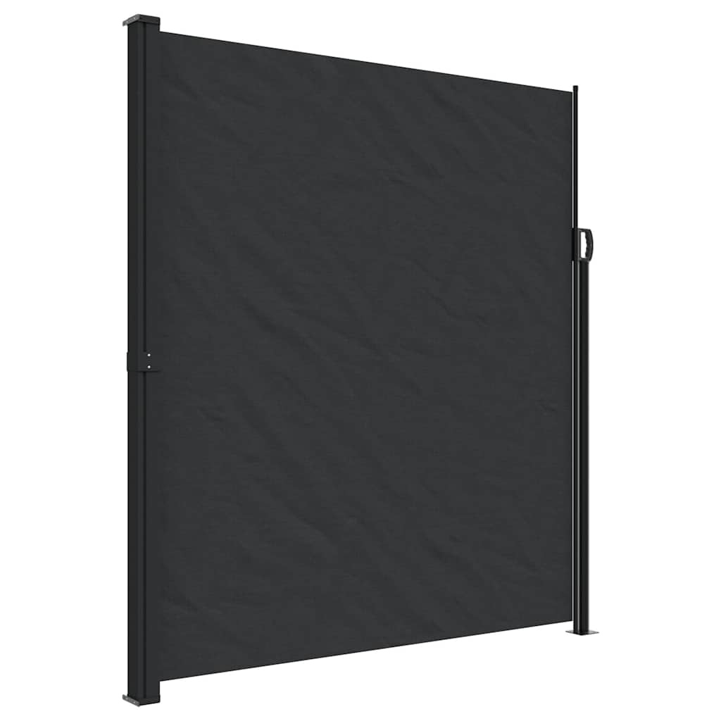 VidaXL Uittrekbaar Windscherm 220x300cm Zwart - 55% Korting!