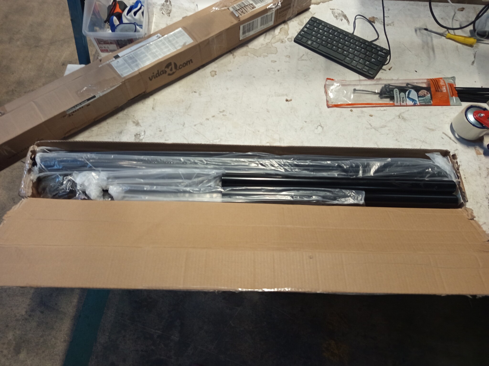 vidaXL Hekpaneel Zwart 1,7x1m Gepoedercoat Staal - Nu 55% Korting!