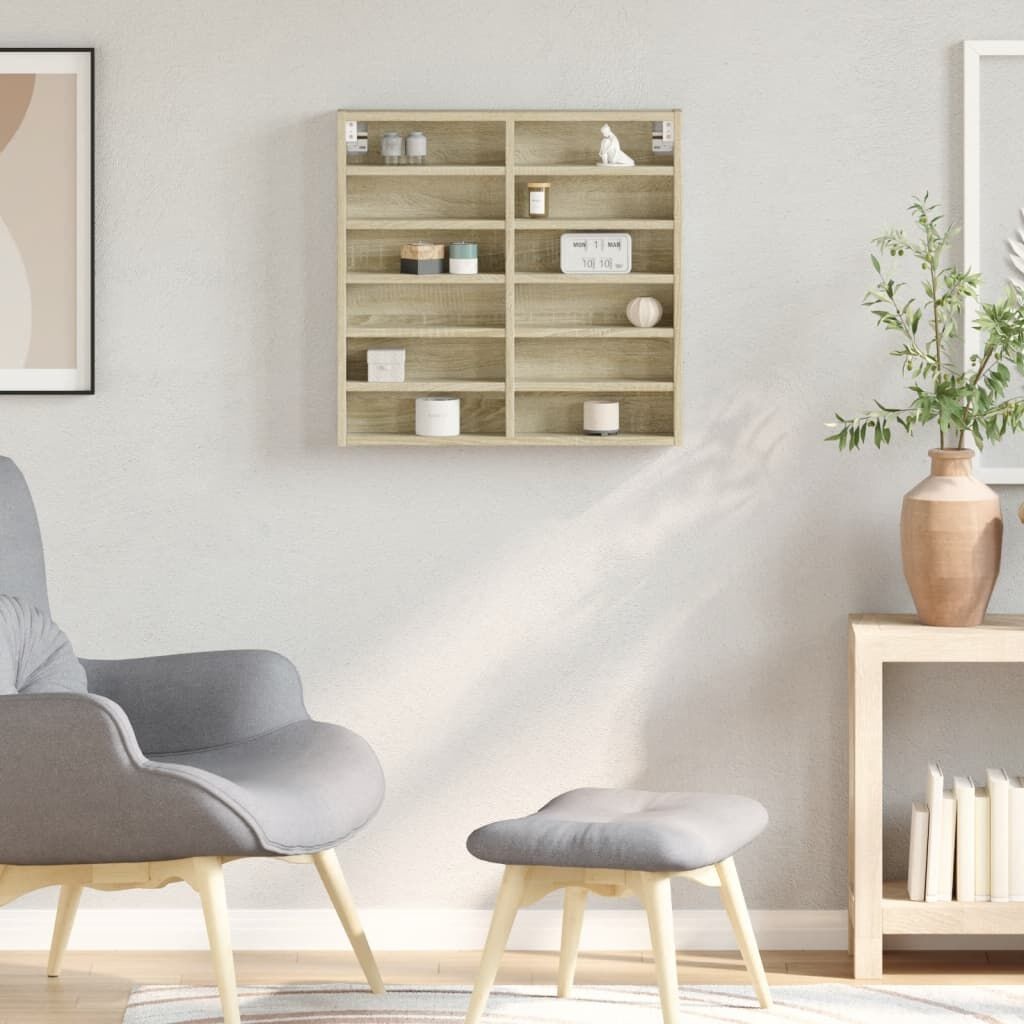 VidaXL Vitrinekast Sonoma Eiken - 40% Korting! Goede Staat