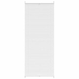 VidaXL Plisséjaloezie Wit 80x200 cm - Nu 40% Korting!